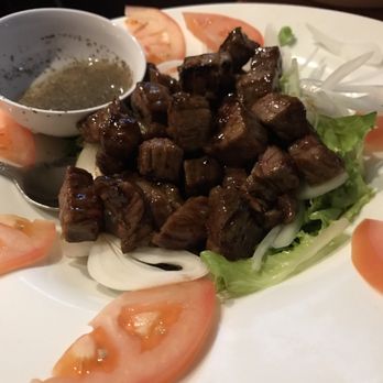 Mai Lee - Best dish on the menu! #89 Bo luc lac (marinated steak cubes) - Vietnamese Near Me - Saint Louis, Missouri
