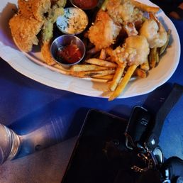 Shrimp and Catfish plate Shrimp and Catfish plate