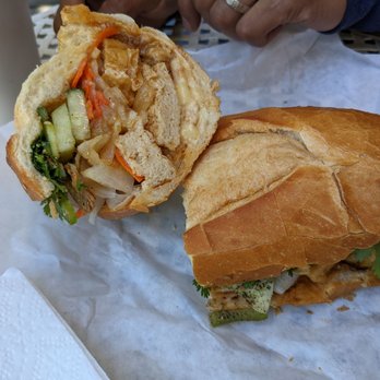 Gion Banh Mi & Tea - Tofu sandwich - Vietnamese Near Me - Seattle, Washington