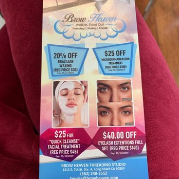 Brow Heaven - Waxing Near Me - Long Beach, California Brow Heaven - Waxing Near Me - Long Beach, California