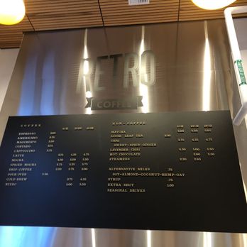 Retro Coffee - Menu with lots of alternative milks no joke - Coffee & Tea Near Me - Seattle, Washington Retro Coffee - Menu with lots of alternative milks no joke - Coffee & Tea Near Me - Seattle, Washington