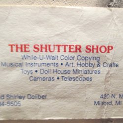 Old business card ,circa 1980's.