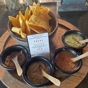 La Popular Austin - Complimentary Salsa platter - Mexican Near Me - Austin, Texas La Popular Austin - Complimentary Salsa platter - Mexican Near Me - Austin, Texas