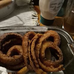 Maddog's Bar and Grill - Burnt onion rings