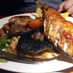 Black Bear Beefeater Restaurant & Travel Inn - Mixed grill with extra ribs
