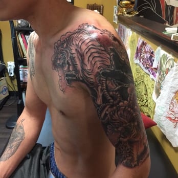 Broken Lantern Tattoo - Hubby , mine and my cousin all done by Glen Collin's !! - Tattoo Near Me - Charleston, South Carolina
