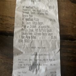 Receipt. Look at the savings.