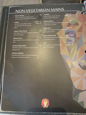 Menu photo 1 Oh Bombay Toronto, ON