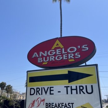 Angelo's Burgers - Front sign - Burgers Near Me - Oceanside, California Angelo's Burgers - Front sign - Burgers Near Me - Oceanside, California