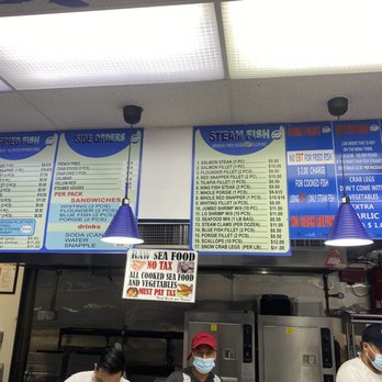 The Blue Dolphin - Menu - Seafood Markets Near Me - Queens, New York The Blue Dolphin - Menu - Seafood Markets Near Me - Queens, New York