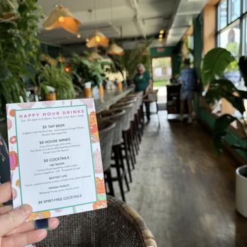 HAI HAI - Happy hour drink menu and bar interior - Vietnamese Near Me - Minneapolis, Minnesota