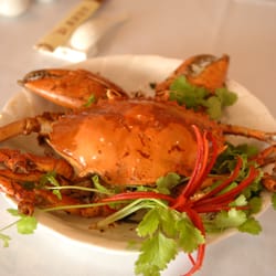 Tang Dynasty Restaurant - 香辣蟹，澳洲海鲜，材質上乘，味美細膩。