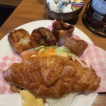 Bespoke All Day Cafe - Croissant Smoked Salmon Sandwich - Breakfast & Brunch Near Me - Las Vegas, Nevada Bespoke All Day Cafe - Croissant Smoked Salmon Sandwich - Breakfast & Brunch Near Me - Las Vegas, Nevada