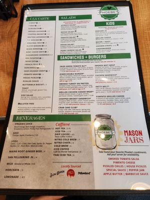 Menu photo 4 Phoebe's Diner Austin, TX Menu photo 4 Phoebe's Diner Austin, TX