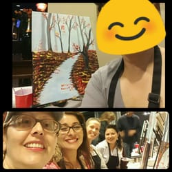 Let's Paint Tonight - So fun. Not my best selfie but my friends look great.