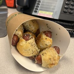 Pretzel dogs