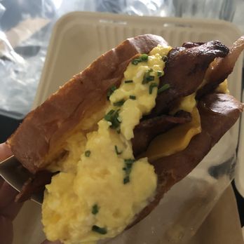Egg Tuck - Bacon and Cheese Sandwich $8.99 - Breakfast & Brunch Near Me - Los Angeles, California Egg Tuck - Bacon and Cheese Sandwich $8.99 - Breakfast & Brunch Near Me - Los Angeles, California