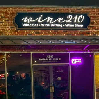 Wine 210 - Wine Bars Near Me - San Antonio, Texas
