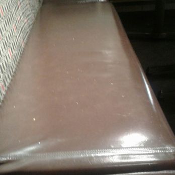 Chick-fil-A - Dirty booth bench covered in food crumbs. If I was management I'd be embarrassed. - Fast Food Near Me - Chicago, Illinois Chick-fil-A - Dirty booth bench covered in food crumbs. If I was management I'd be embarrassed. - Fast Food Near Me - Chicago, Illinois