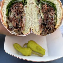 Hot Pastrami Sandwich Hot Pastrami Sandwich