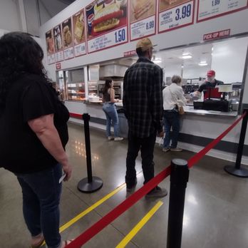 Costco - New process of ordering and picking up food from the food court - Wholesale Stores Near Me - Coeur d'Alene, Idaho Costco - New process of ordering and picking up food from the food court - Wholesale Stores Near Me - Coeur d'Alene, Idaho