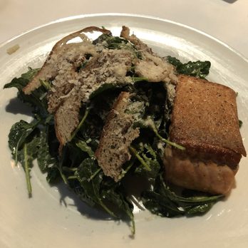 Spruce - Salmon with kale salad - American Near Me - San Francisco, California Spruce - Salmon with kale salad - American Near Me - San Francisco, California