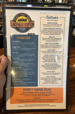 Menu photo 2 Lakeville Station Leonard, MI