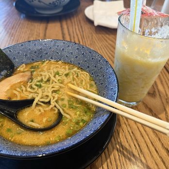 HINODEYA Ramen & Bar Greenville - Spicy miso, pineapple slushy - Ramen Near Me - Dallas, Texas HINODEYA Ramen & Bar Greenville - Spicy miso, pineapple slushy - Ramen Near Me - Dallas, Texas