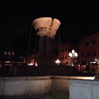 Mizner Park - At night... - Shopping Centers Near Me - Boca Raton, Florida