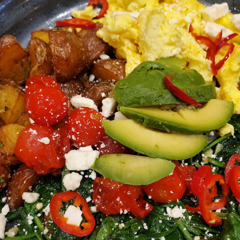 Sal Rosa - Breakfast bowl with scrambled eggs - Breakfast & Brunch Near Me - Tampa, Florida Sal Rosa - Breakfast bowl with scrambled eggs - Breakfast & Brunch Near Me - Tampa, Florida