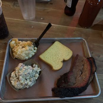 Truth BBQ - Brisket, mac, potato salad - Barbeque Near Me - Houston, Texas Truth BBQ - Brisket, mac, potato salad - Barbeque Near Me - Houston, Texas