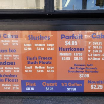 Magic Fountain Ice Cream - Menu 5-2020 - Ice Cream & Frozen Yogurt Near Me - Bayonne, New Jersey