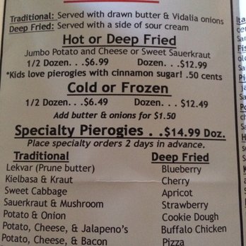 Bubba's - Very good homemade pierogies! - Pizza Near Me - Greensburg, Pennsylvania Bubba's - Very good homemade pierogies! - Pizza Near Me - Greensburg, Pennsylvania