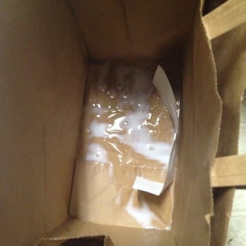 Trader Joe's - Milk shoved sideways into the bottom of the bag. What a mess. - Grocery Near Me - Henderson, Nevada Trader Joe's - Milk shoved sideways into the bottom of the bag. What a mess. - Grocery Near Me - Henderson, Nevada