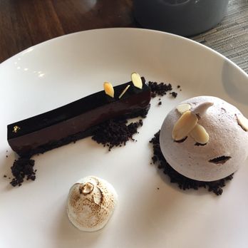 Canoe - Hazelnut torte. Very chocolatey and delicious. - Canadian (New) Near Me - Toronto, Ontario Canoe - Hazelnut torte. Very chocolatey and delicious. - Canadian (New) Near Me - Toronto, Ontario