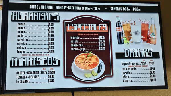 Menu photo 1 Taqueria Poncitlan #2 San Dimas, CA Menu photo 1 Taqueria Poncitlan #2 San Dimas, CA