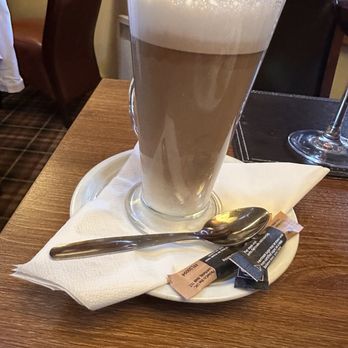 The Pheasant Restaurant - My latte - very good - British Near Me - Hillingdon, XGL The Pheasant Restaurant - My latte - very good - British Near Me - Hillingdon, XGL