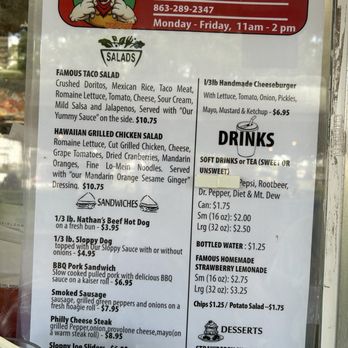 Whatch Got Cookin - Menu - Salad Near Me - Frostproof, Florida Whatch Got Cookin - Menu - Salad Near Me - Frostproof, Florida