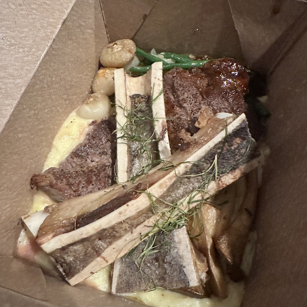 Costa Kitchen & Bar - Bone marrow and steak - New American Near Me - Santa Barbara, California
