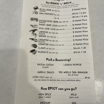 The Boiling Crab - Menu - Seafood Near Me - Cambridge, Massachusetts