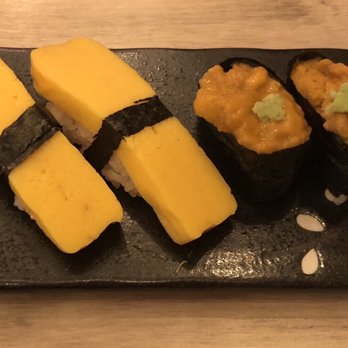 Shinsen - Yellowtail, egg, and uni sushi - all fresh & delicious! - Sushi Bars Near Me - New York, New York Shinsen - Yellowtail, egg, and uni sushi - all fresh & delicious! - Sushi Bars Near Me - New York, New York
