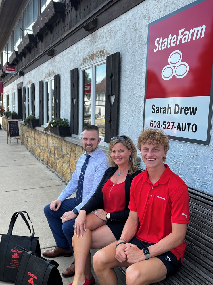 SARAH DREW - STATE FARM INSURANCE AGENT - 529 1st Street, New Glarus