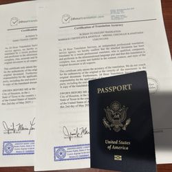 24 Hour Translation Services - translations and passport