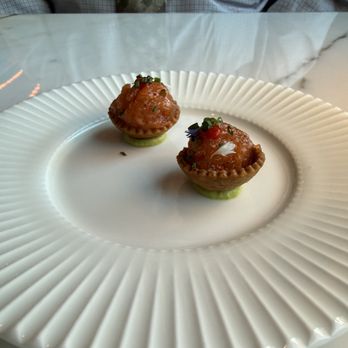 Sky Room - Tuna tartare amuse-bouche - American Near Me - Long Beach, California