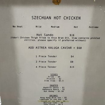 Daybird - Menu - Chicken Shop Near Me - Los Angeles, California Daybird - Menu - Chicken Shop Near Me - Los Angeles, California