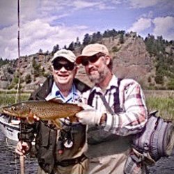 The Trout Shop - A beautiful brown caught on a caddis