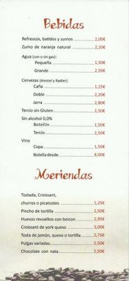 Menu photo 2 Oh La La Leganés, M
