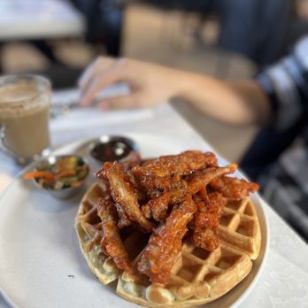 Sisters & Co - Gojuchang fried chicken and waffles - Breakfast & Brunch Near Me - Markham, Ontario Sisters & Co - Gojuchang fried chicken and waffles - Breakfast & Brunch Near Me - Markham, Ontario