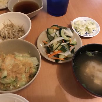 Kuni Restaurant - Side goodies you get with your Teishoku dinner - Japanese Near Me - Waipahu, Hawaii