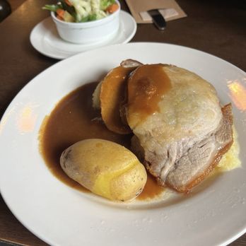 The Crowe's Nest Pub - Roast stuffed pork (a special). - Irish Near Me